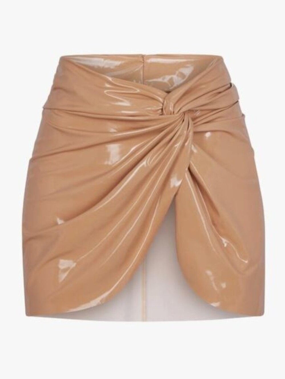 Skims Swim Ochre Liquid Latex Shine XL Swim Skirt Coverup